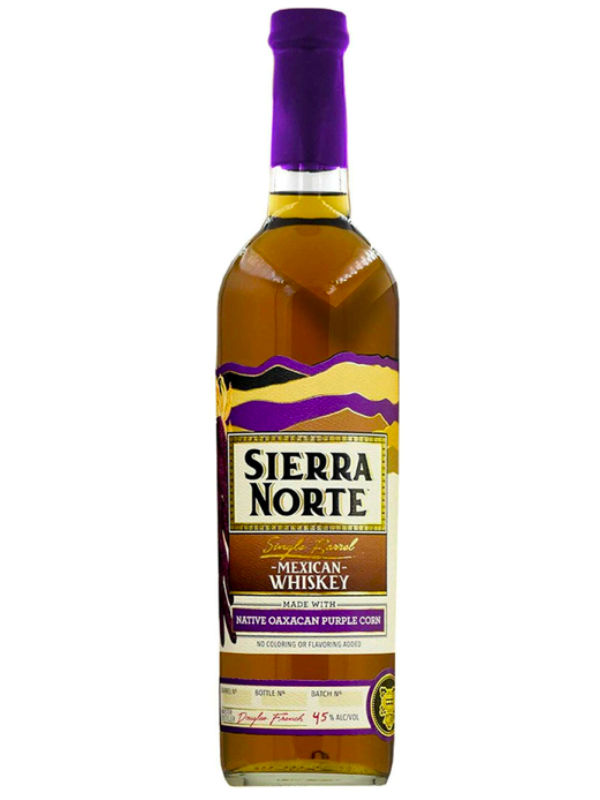 Sierra Norte Purple Corn Mexican Whiskey at Del Mesa Liquor