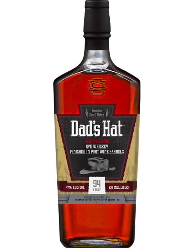 Dad’s Hat Pennsylvania Rye Whiskey Port Wine Finish at Del Mesa Liquor