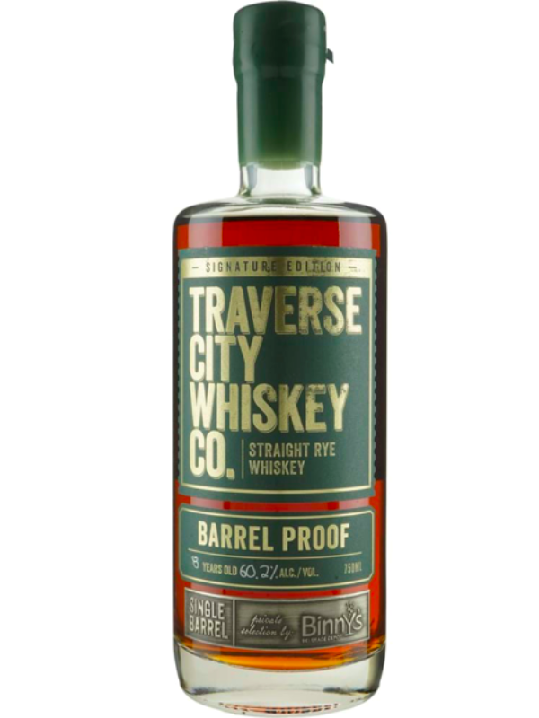 Traverse City Whiskey Co. Barrel Proof Rye at Del Mesa Liquor