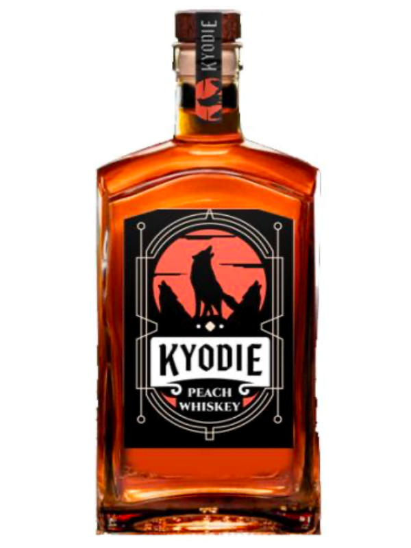 Kyodie Peach Whiskey at Del Mesa Liquor