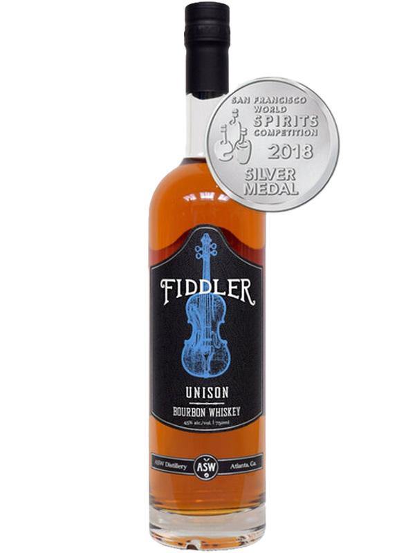 Fiddler Unison Bourbon bottle