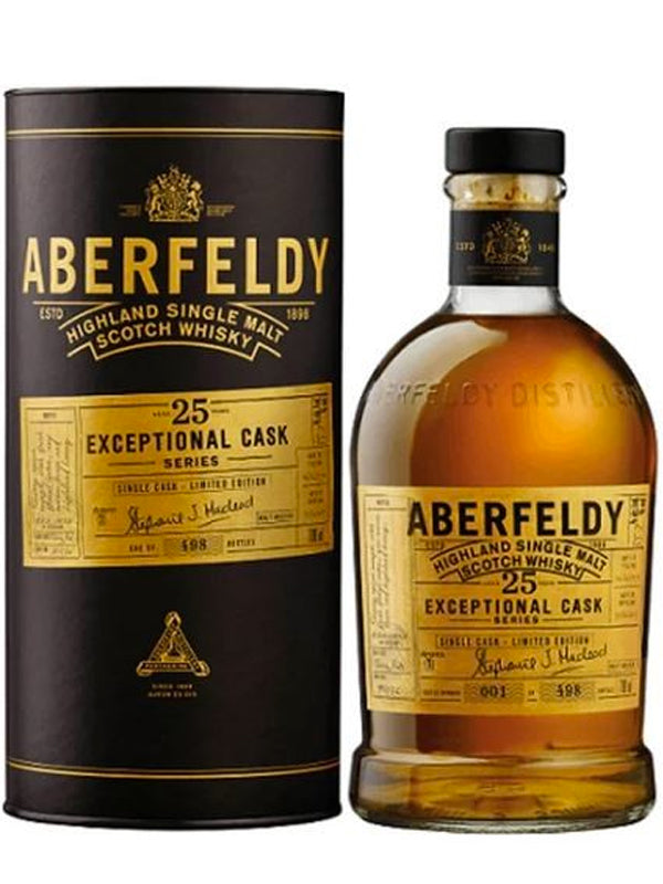 Aberfeldy 25 Year Old Exceptional Cask Series Scotch Whisky at Del Mesa Liquor