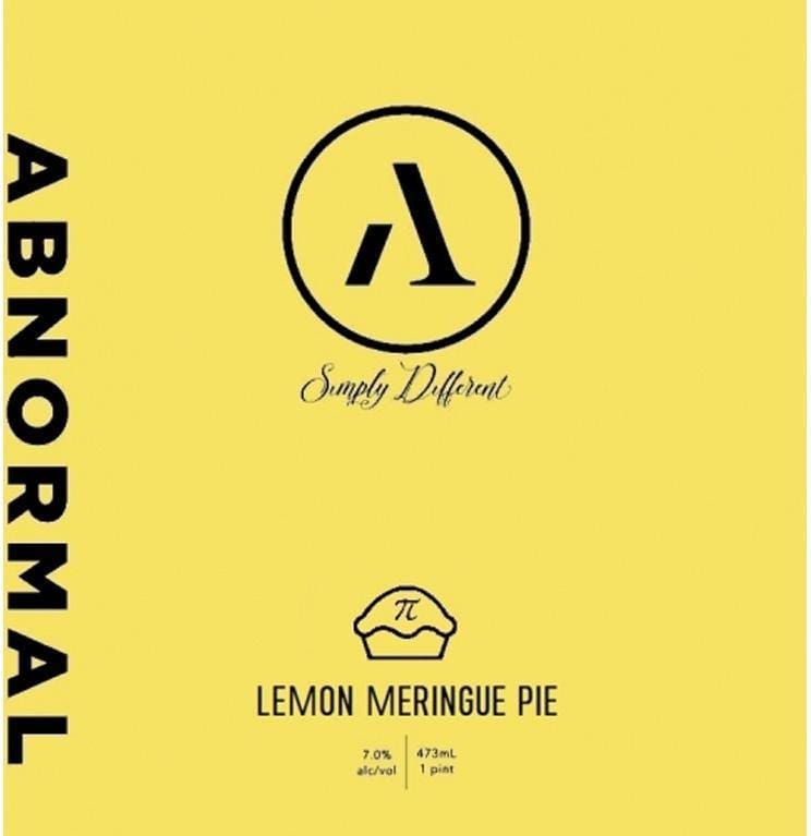 Abnormal Brewing Lemon Meringue Pie at Del Mesa Liquor