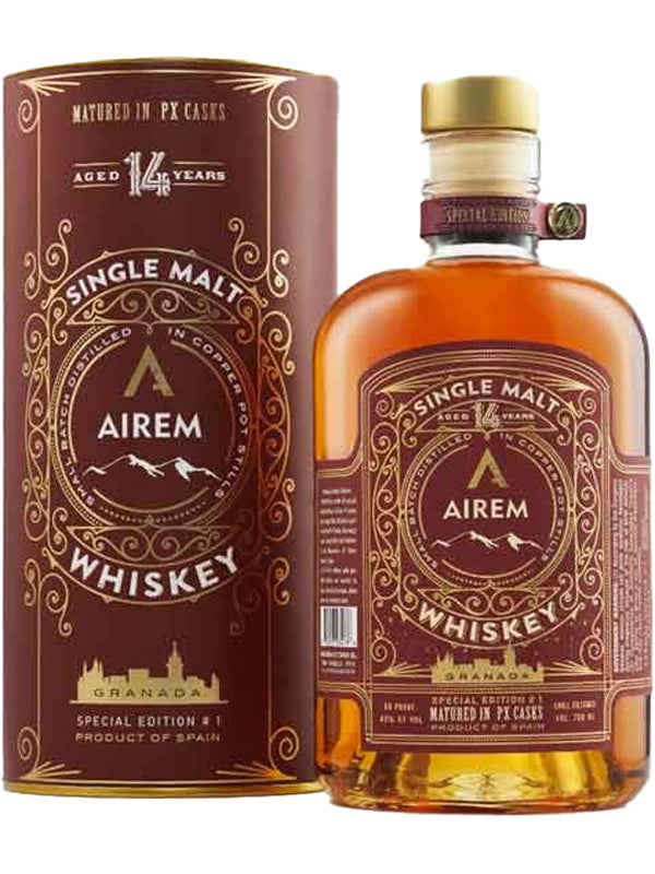 Airem 14 Year Old Single Malt Whisky Matured in PX Casks at Del Mesa Liquor
