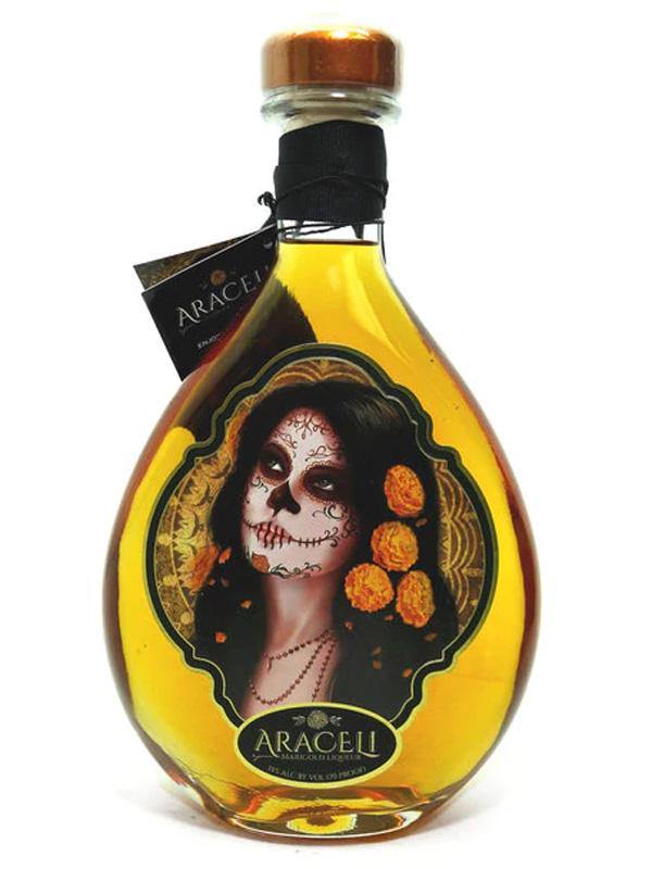 Araceli Marigold Liqueur at Del Mesa Liquor