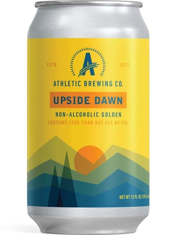 Athletic Brewing Upside Dawn Golden Ale (Non-Alcoholic) at Del Mesa Liquor