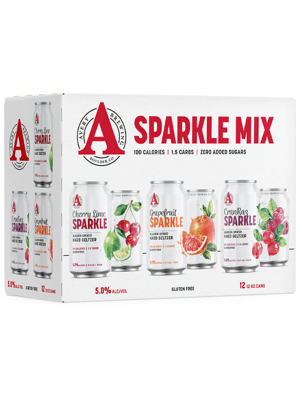 Avery Brewing Sparkle Mix Hard Seltzer Variety Pack at Del Mesa Liquor