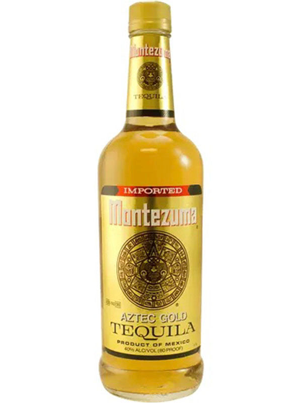 Montezuma Gold Tequila at Del Mesa Liquor