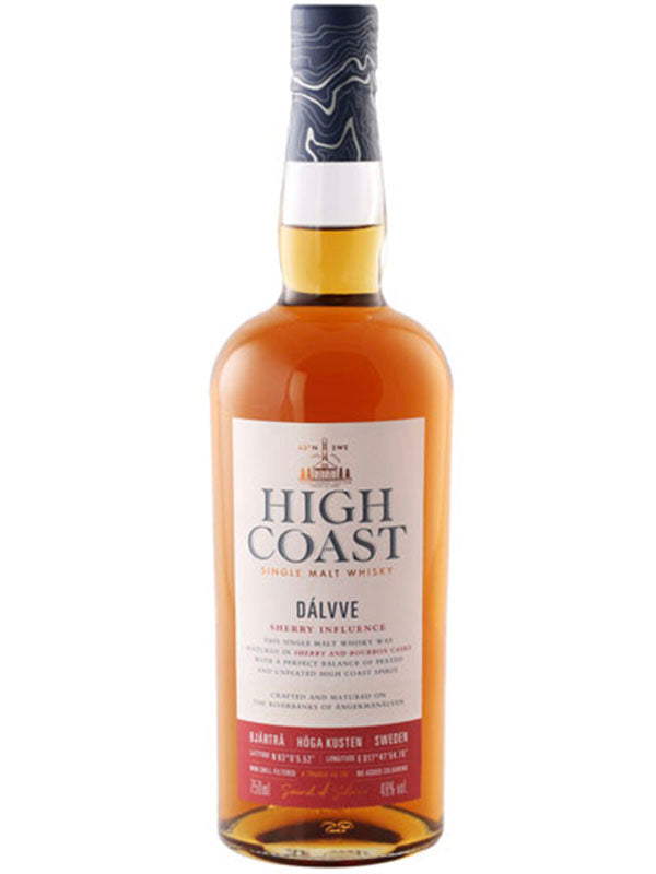 High Coast Dalvve Spanish Oak Swedish Single Malt Whisky at Del Mesa Liquor
