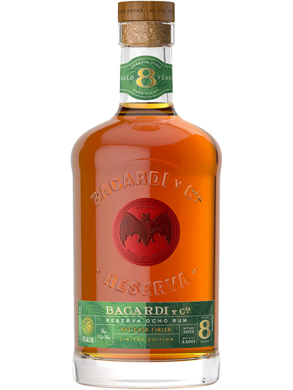 Bacardi Reserva Ocho Rye Cask Finish Rum