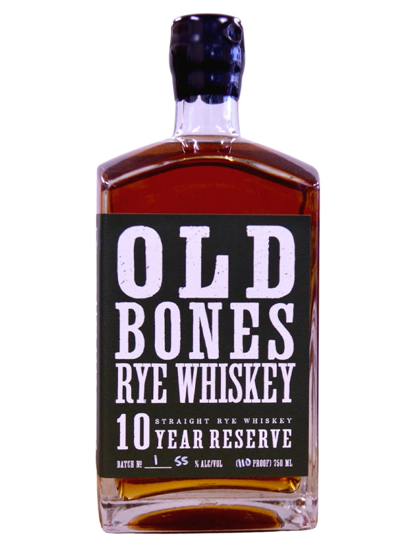 Backbone 'Old Bones' 10 Year Old Reserve Rye Whiskey at Del Mesa Liquor