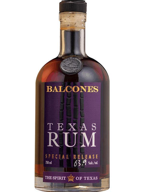 Balcones Texas Rum at Del Mesa Liquor