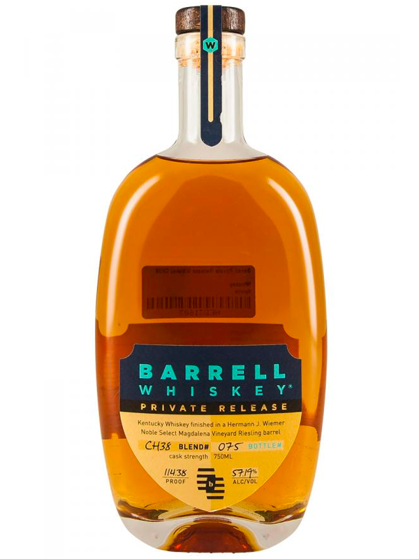 Barrell Whiskey Private Release CH38 at Del Mesa Liquor