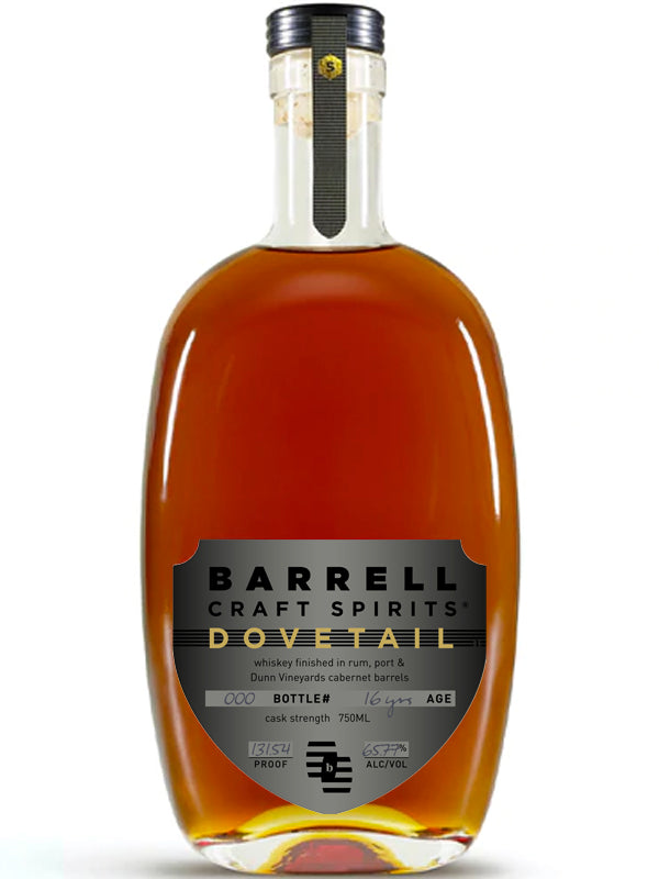 Barrell Craft Spirits Gray Label 16 Year Old Dovetail Whiskey at Del Mesa Liquor