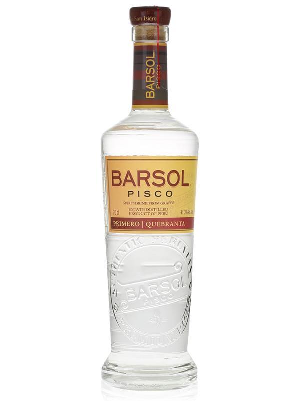 Barsol Pisco Primero Quebranta at Del Mesa Liquor