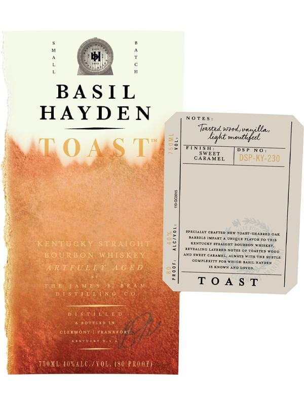 Basil Hayden Toast Bourbon Whiskey at Del Mesa Liquor