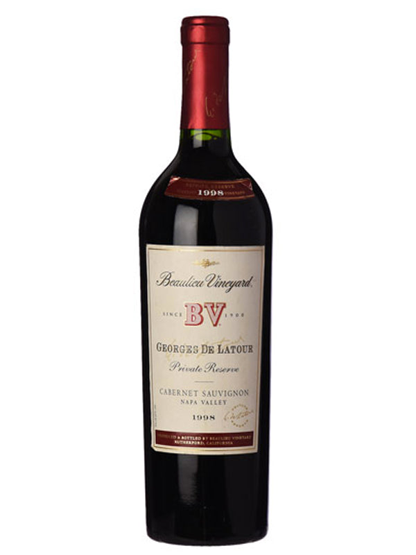 Beaulieu Vineyard BV Georges de Latour Private Reserve Cabernet Sauvignon 1998 at Del Mesa Liquor