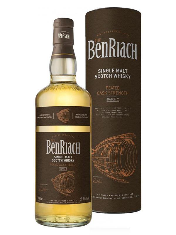 Benriach Peated Cask Strength Batch 2 Single Malt Scotch Whisky at Del Mesa Liquor