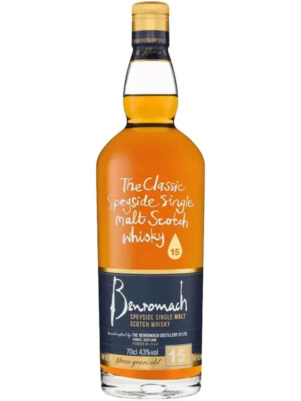 Benromach 15 Year Old Scotch Whisky Old Label at Del Mesa Liquor