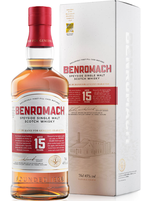 Benromach 15 Year Old Scotch Whisky at Del Mesa Liquor