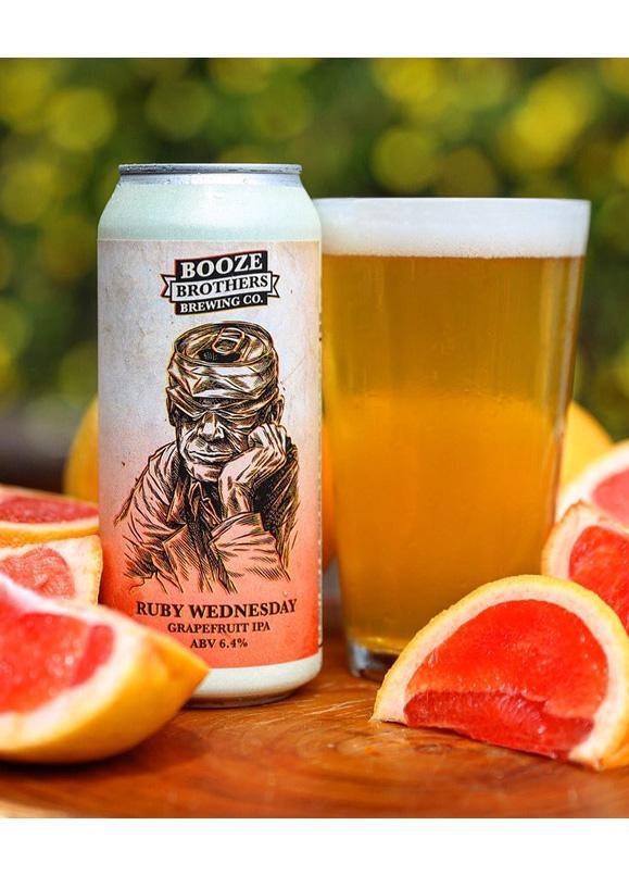 Booze Brothers Brewing Ruby Wednesday at Del Mesa Liquor