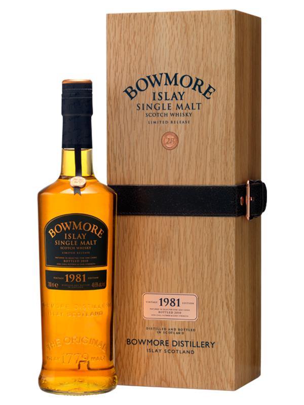 Bowmore 1981 Limited Release Scotch Whisky at Del Mesa Liquor