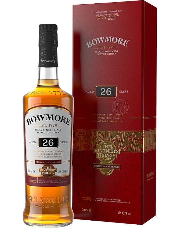 Bowmore Vintner's Trilogy 26 Year Old Wine Matured Scotch Whisky