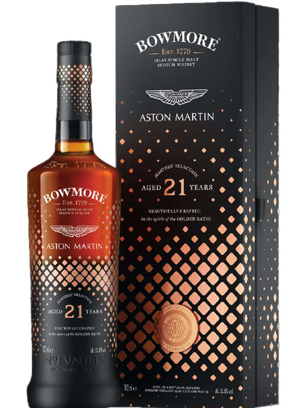 Bowmore x Aston Martin Master's Selection 21 Year Old Scotch Whisky at Del Mesa Liquor