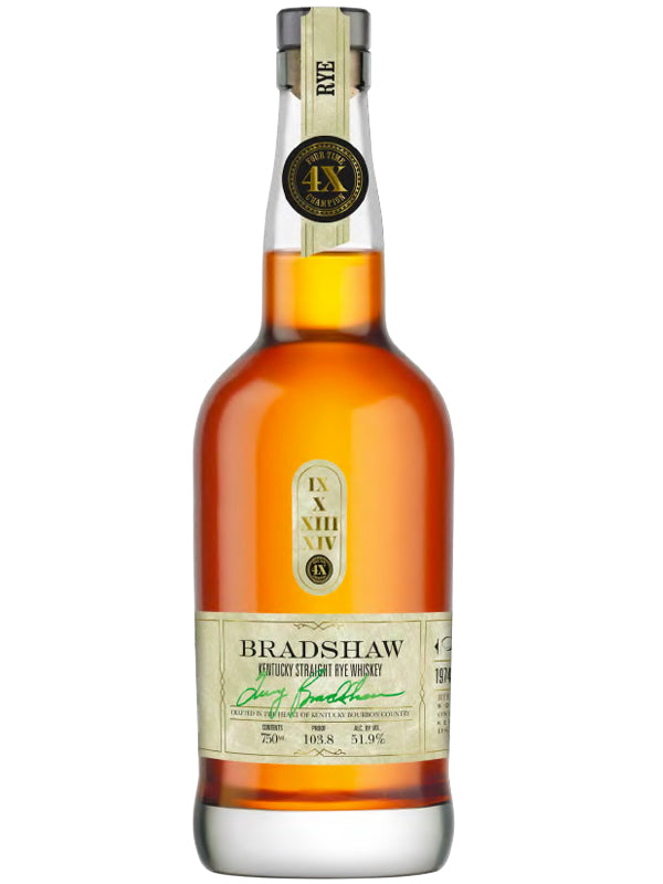 Bradshaw Rye Whiskey at Del Mesa Liquor
