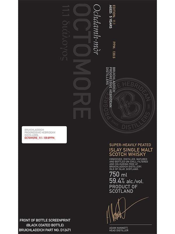 Bruichladdich Octomore Edition 11.1 Scotch Whisky at Del Mesa Liquor