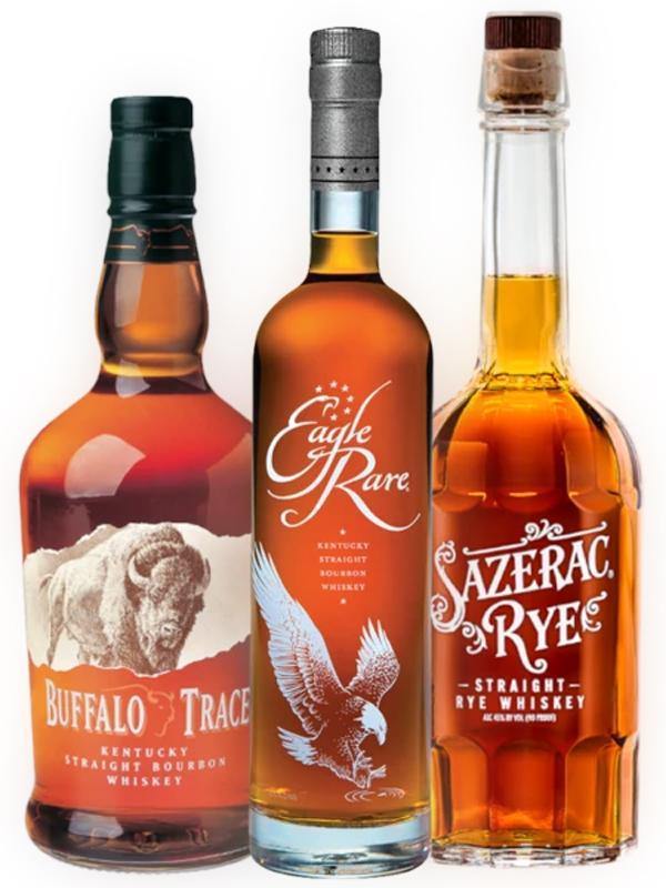 Buffalo Trace Distillery Bundle #1 - Buffalo Trace, Eagle Rare, and Sazerac at Del Mesa Liquor
