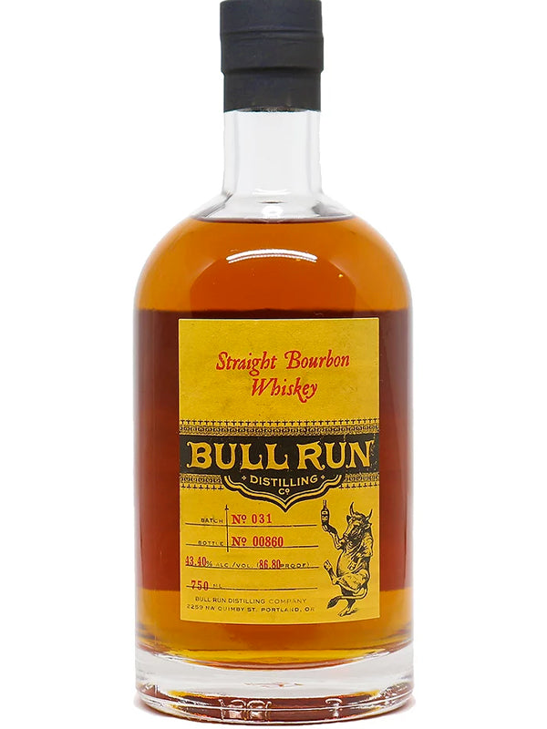 Bull Run Straight Bourbon Whiskey at Del Mesa Liquor