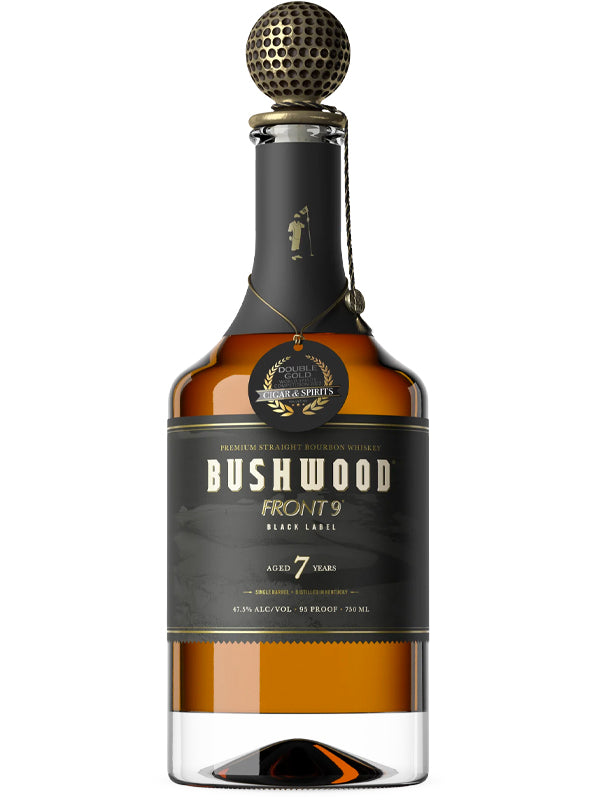Bushwood 'Front 9 Black Label' 7 Year Old Bourbon Whiskey