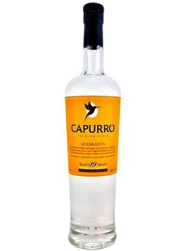 Capurro Pisco Quebranta at Del Mesa Liquor