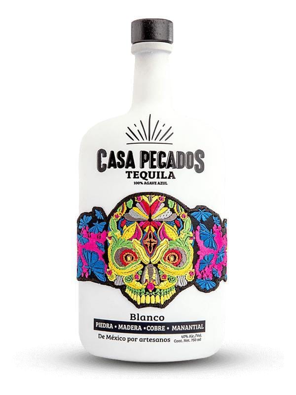 Casa Pecados Blanco Tequila at Del Mesa Liquor