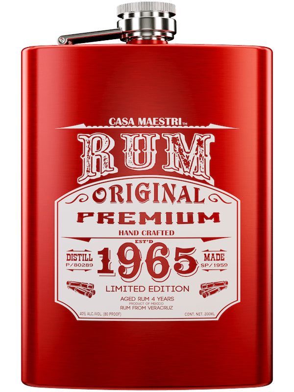 Casa Maestri Rum Flask at Del Mesa Liquor