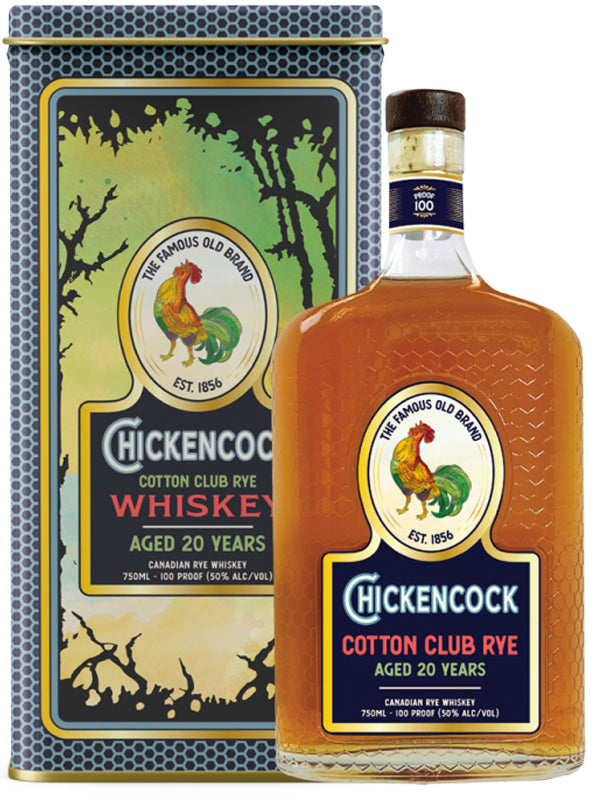 Chicken Cock 20 Year Old Cotton Club Rye Whiskey