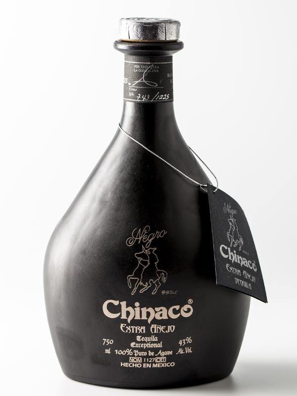 Chinaco Negro Extra Anejo at Del Mesa Liquor