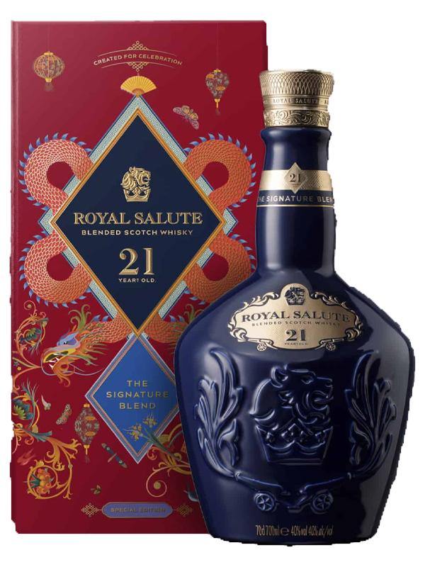 Chivas Regal Royal Salute 21 Year Old Limited Edition Chinese New Year 2021 at Del Mesa Liquor