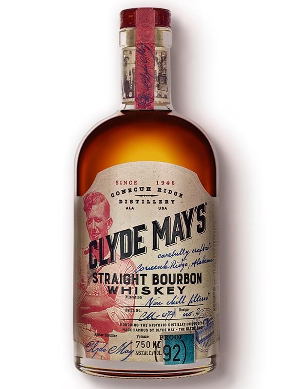 Clyde May's Straight Bourbon Whiskey at Del Mesa Liquor