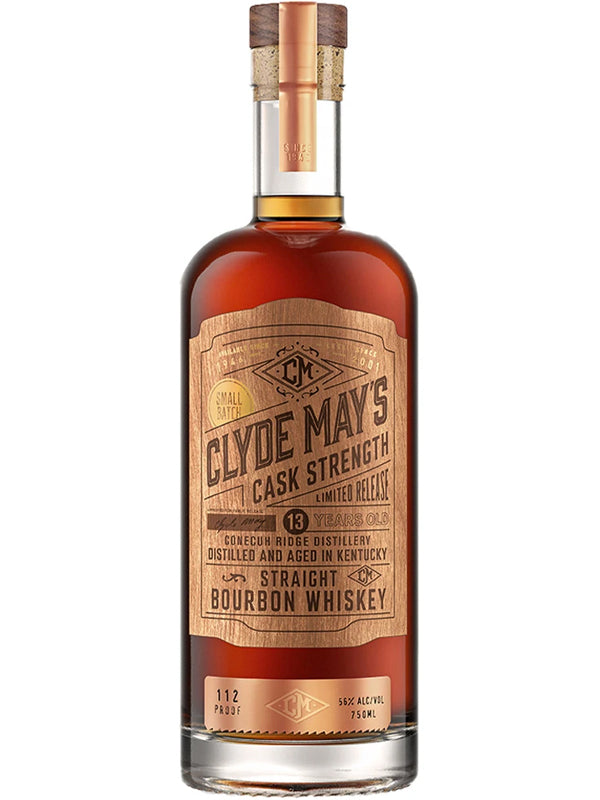 Clyde May's Cask Strength 13 Year Old Bourbon Whiskey at Del Mesa Liquor