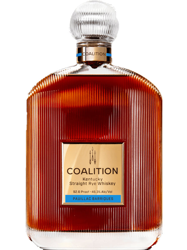 Coalition Rye Whiskey Finished in Pauillac Barriques