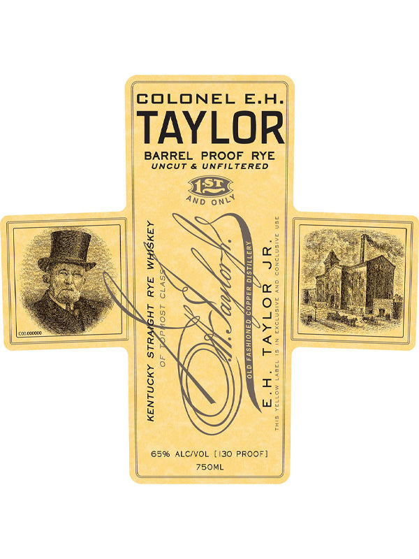 Colonel E.H. Taylor, Jr. Barrel Proof Rye Whiskey at Del Mesa Liquor