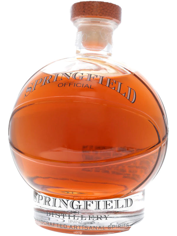 Cooperstown Springfield Basketball Decanter Bourbon Whiskey at Del Mesa Liquor