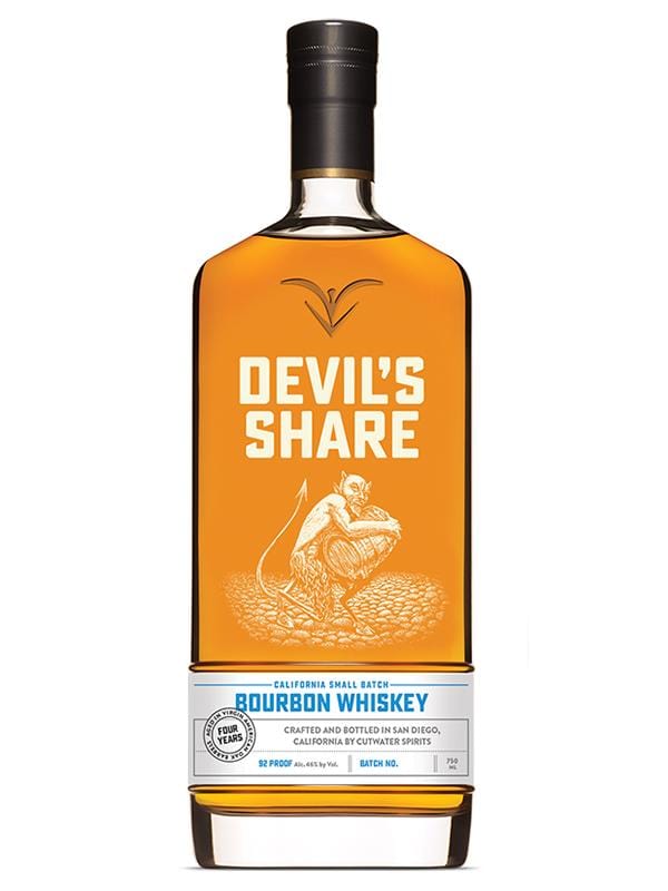 Cutwater Spirits Devil's Share Bourbon Whiskey at Del Mesa Liquor