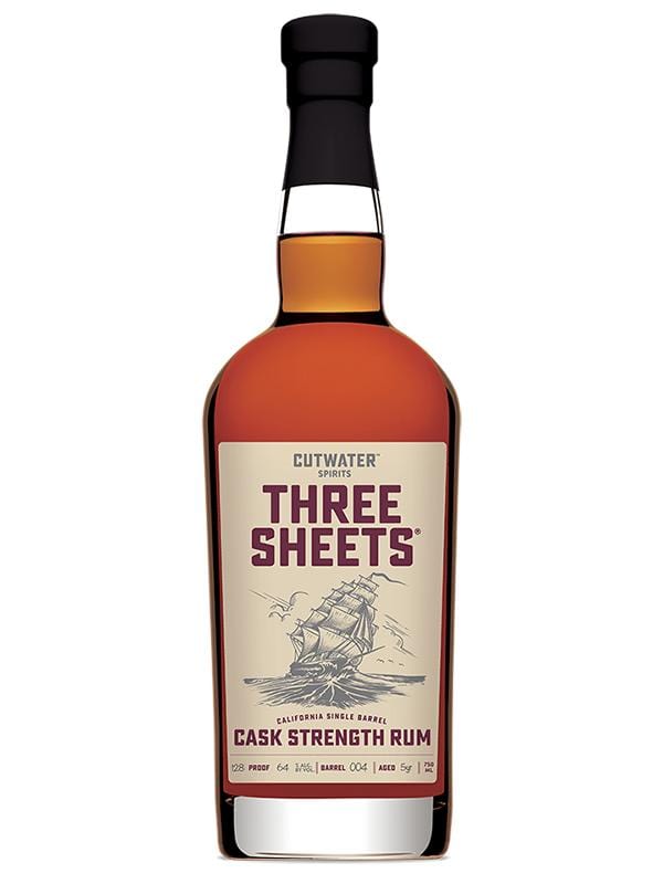 Cutwater Spirits Three Sheets Cask Strength Rum at Del Mesa Liquor