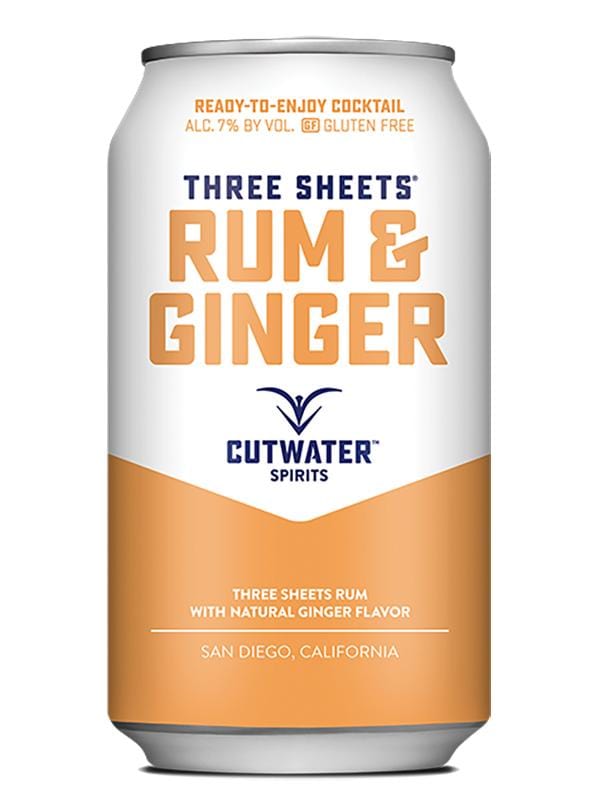 Cutwater Spirits Three Sheets Rum & Ginger at Del Mesa Liquor