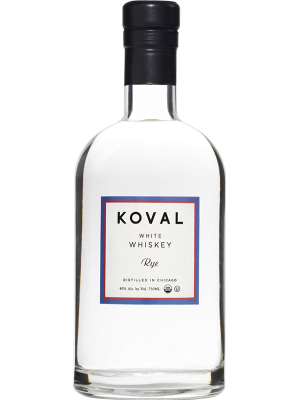 Koval White Whiskey at Del Mesa Liquor
