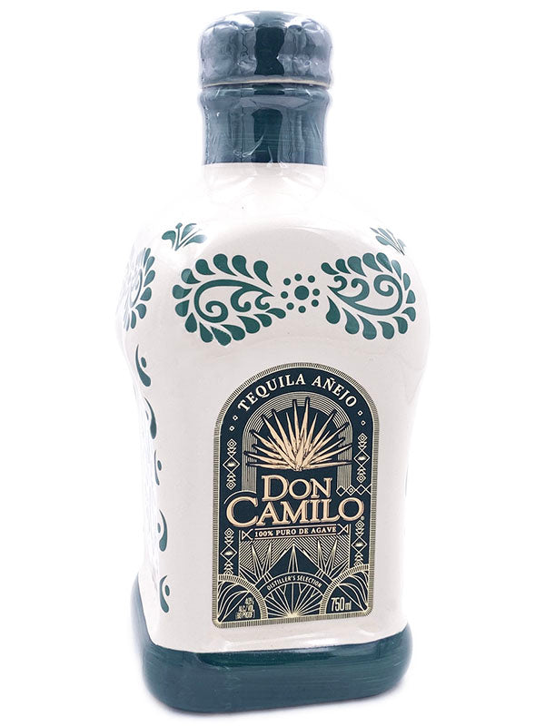 Don Camilo Anejo Ceramic Tequila at Del Mesa Liquor