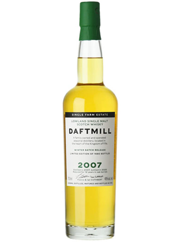 Daftmill Single Farm Estate Scotch Whisky Winter Release 2007 at Del Mesa Liquor
